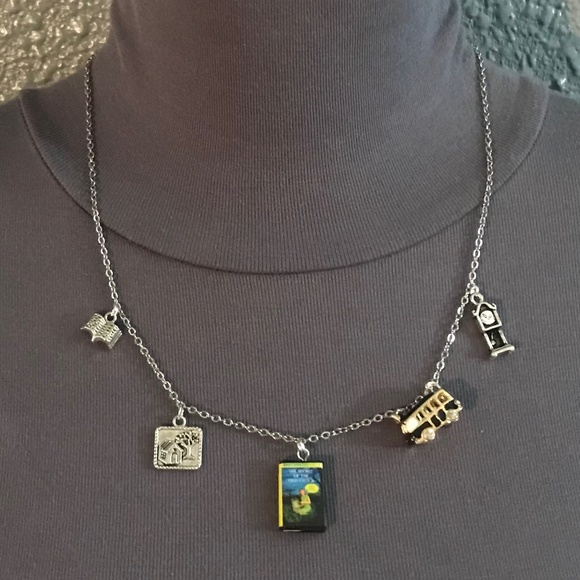 Nancy Drew Secret of the Old Clock by Carolyn Keene Handmade Literature Necklace - Picture 7 of 15